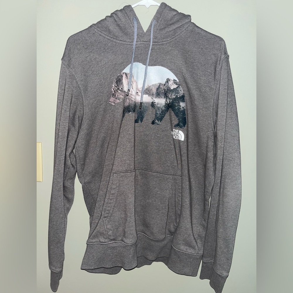 The North Face Bear hoodie medium